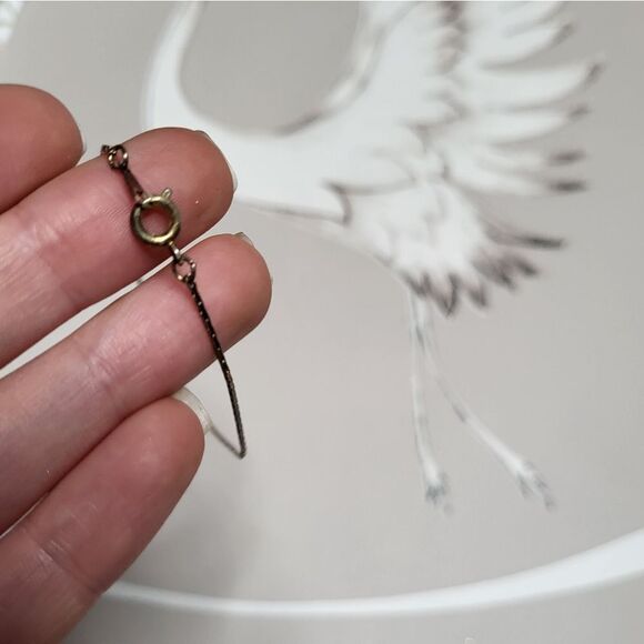 Dainty silver bracelet - Picture 2 of 2